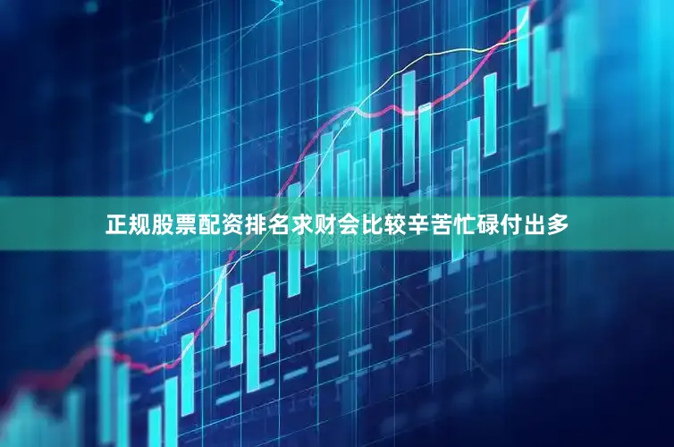 正规股票配资排名求财会比较辛苦忙碌付出多